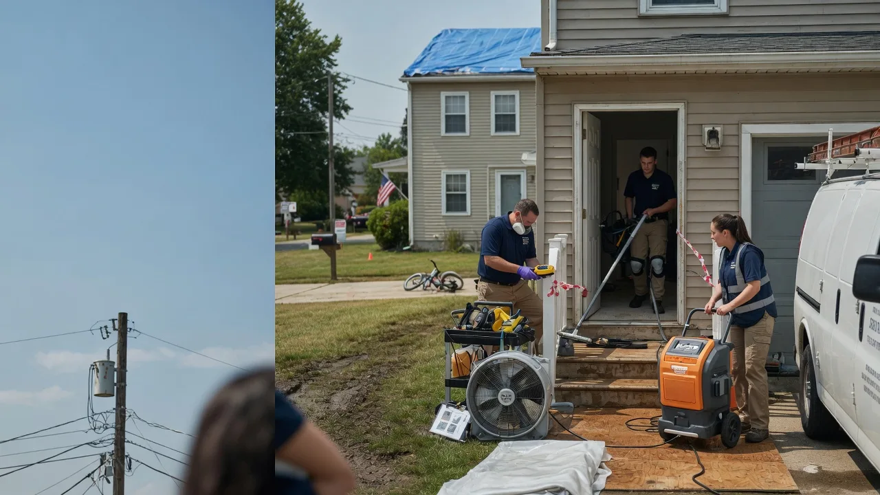 Water Damage Repair in Pembroke Township, IL near me